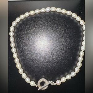 Tiffany & Co. White Pearl Necklace